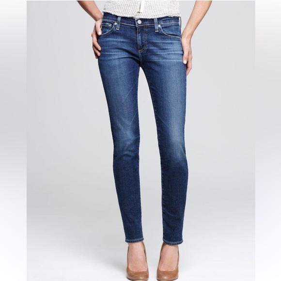 Classic AG Adriano Goldschmied cigarette stilt ankle jeans! - Picture 1 of 10